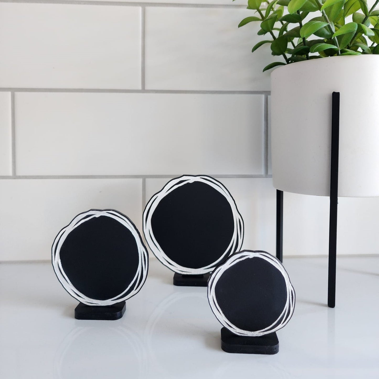 Custom price tags with stand