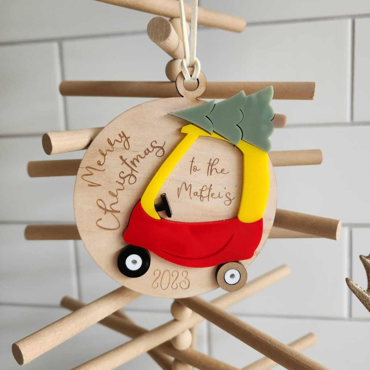 Cozy Coup Christmas Tree Ornament
