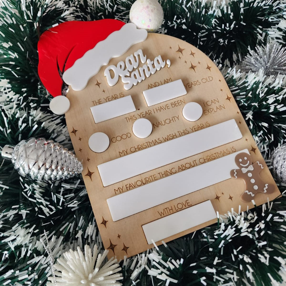 'Dear Santa' Wishlist Board