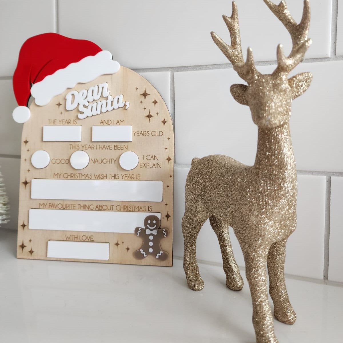 'Dear Santa' Wishlist Board
