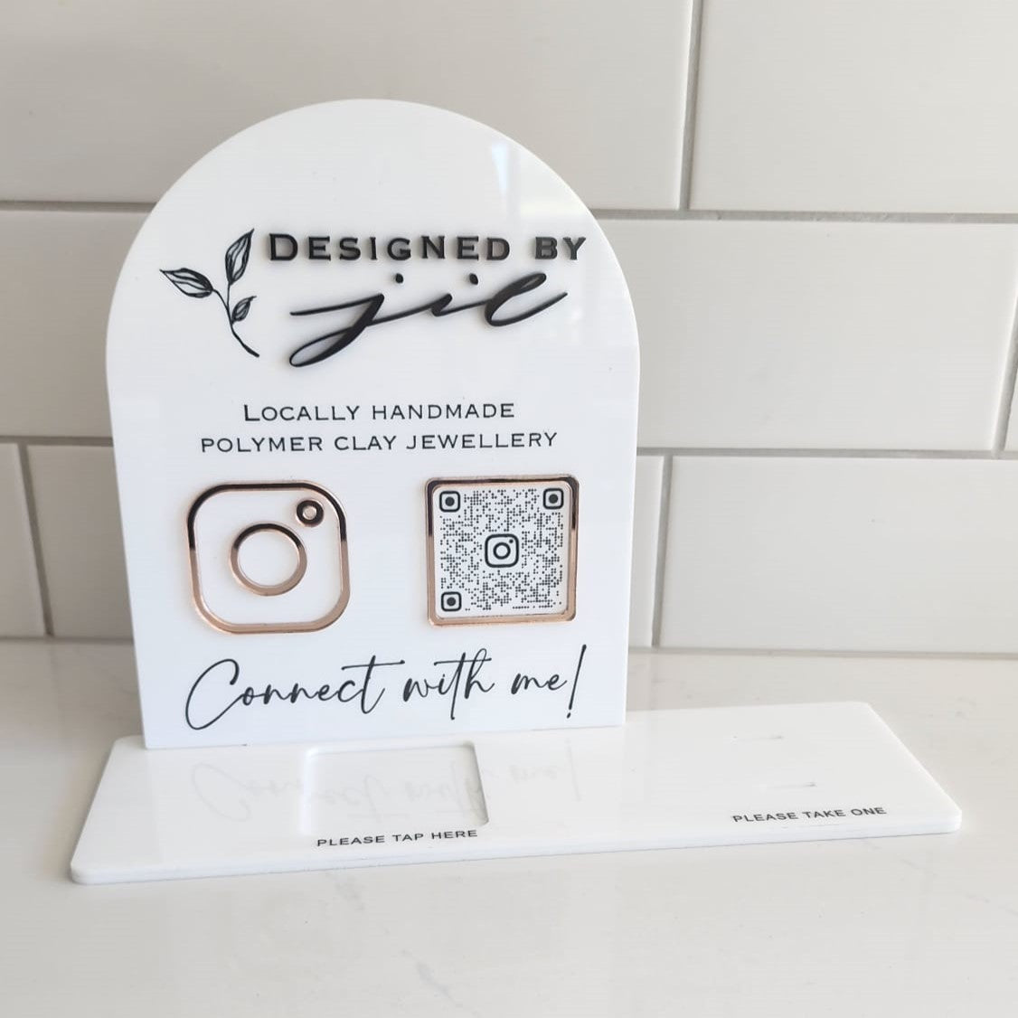 Copy of Social Media QR Stand 8