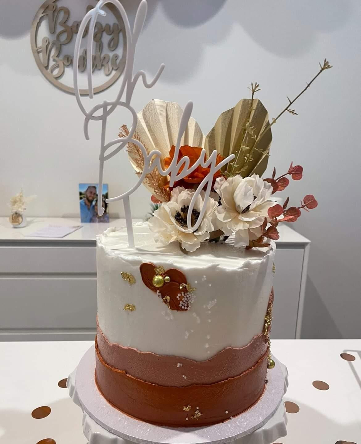 Cake Topper (Single Layer)