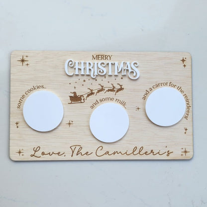 Personalised Christmas eve board