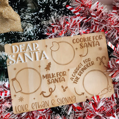 'Dear Santa' Christmas Eve Board