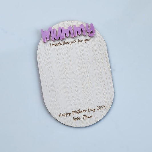 'Just for you' plaque - Mother's Day