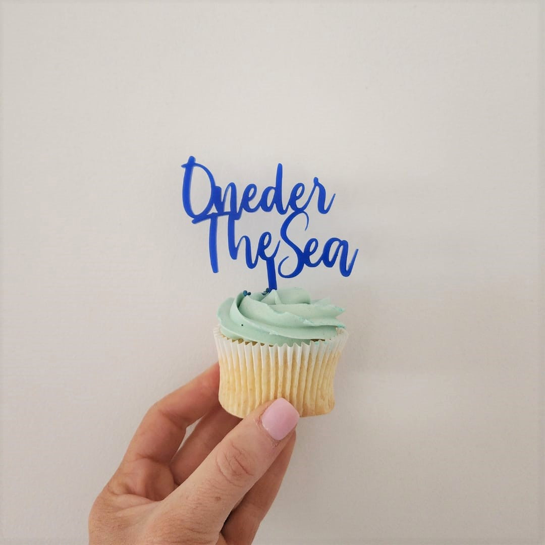 Cupcake Toppers (Set of 6,12 or 24)