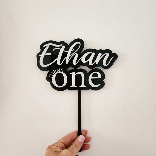 Cake topper (Double layer)