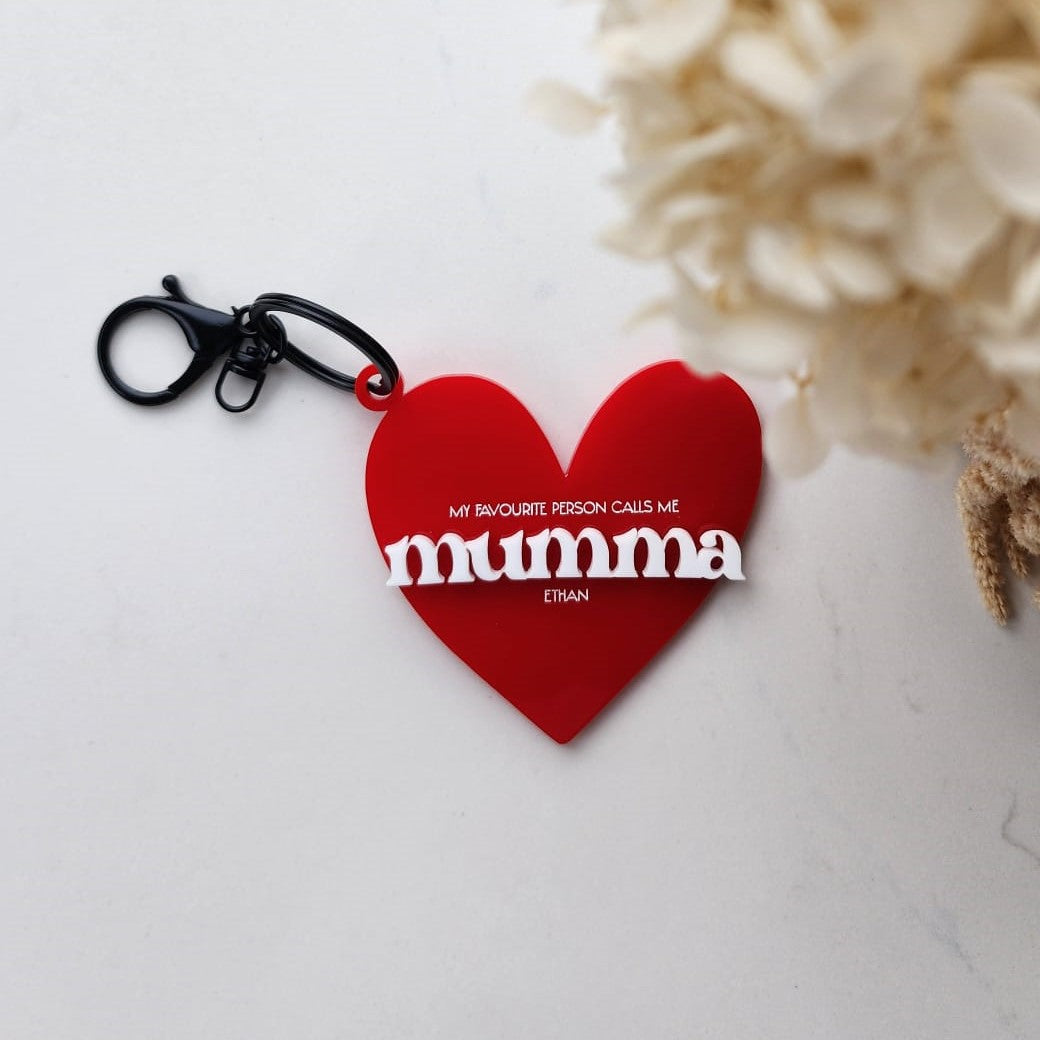 'My favourite person' keyring- Mother's Day